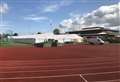 Athletes training thrown off track as election officials camp up at stadium