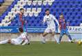 Inverness Caledonian Thistle held by Dundee in frantic finish