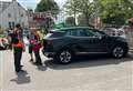 Officials furious after car parked near finishing line of race at Beauly