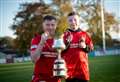 Former Caley Thistle striker hailed after scoring hat-trick in North of Scotland Cup final