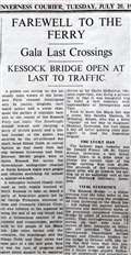 Kessock Bridge opens in 1982