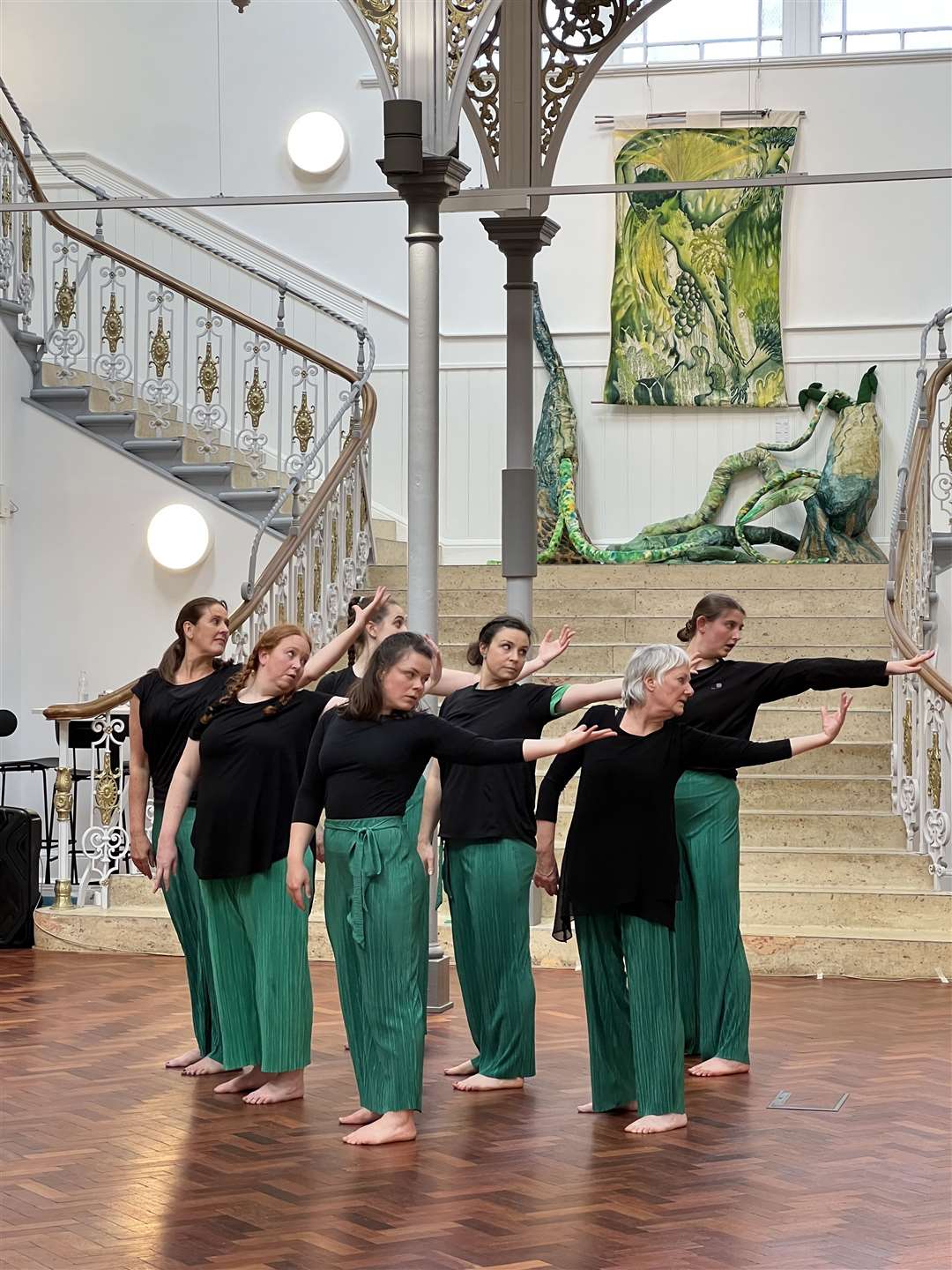 A similar piece, performed by Eden Court Adult Performance Group at WASPS Creative Academy in May 2023. Picture: Chak Hin Leung.