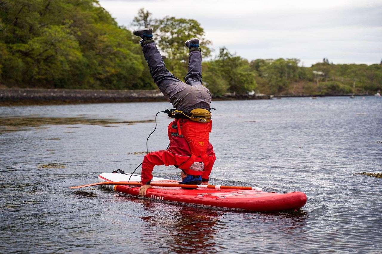People are encouraged to take their own paddle board or kayak to Nairn to make a day of festival day. Picture: Highland Experiences.