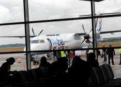 Flybe operates one flight a day to Amsterdam