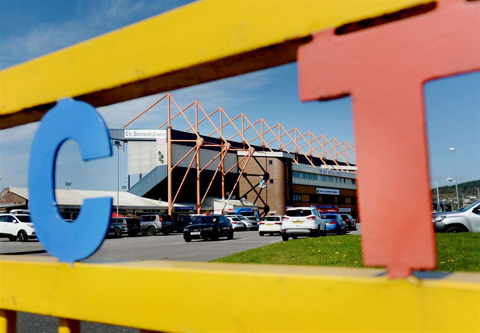 Caledonian Stadium, the home of Inverness Caledonian Thistle.