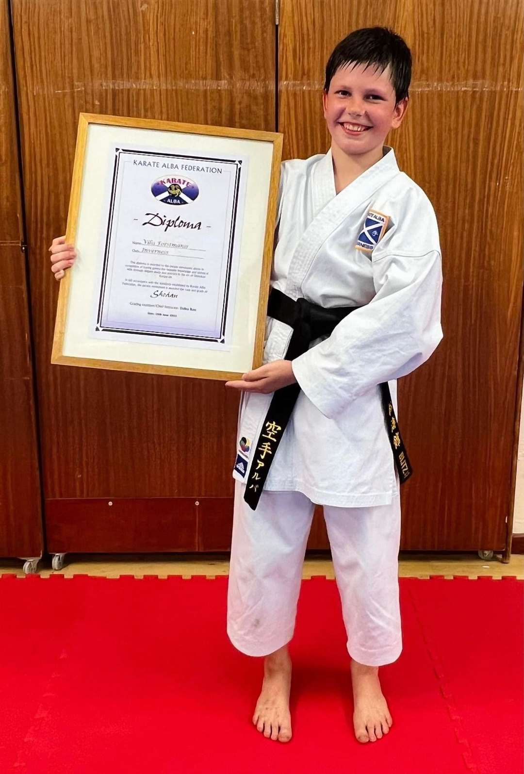 Vilis Forstmanis was accomplished in karate before his cancer diagnosis – and he shows no signs of stopping even after.