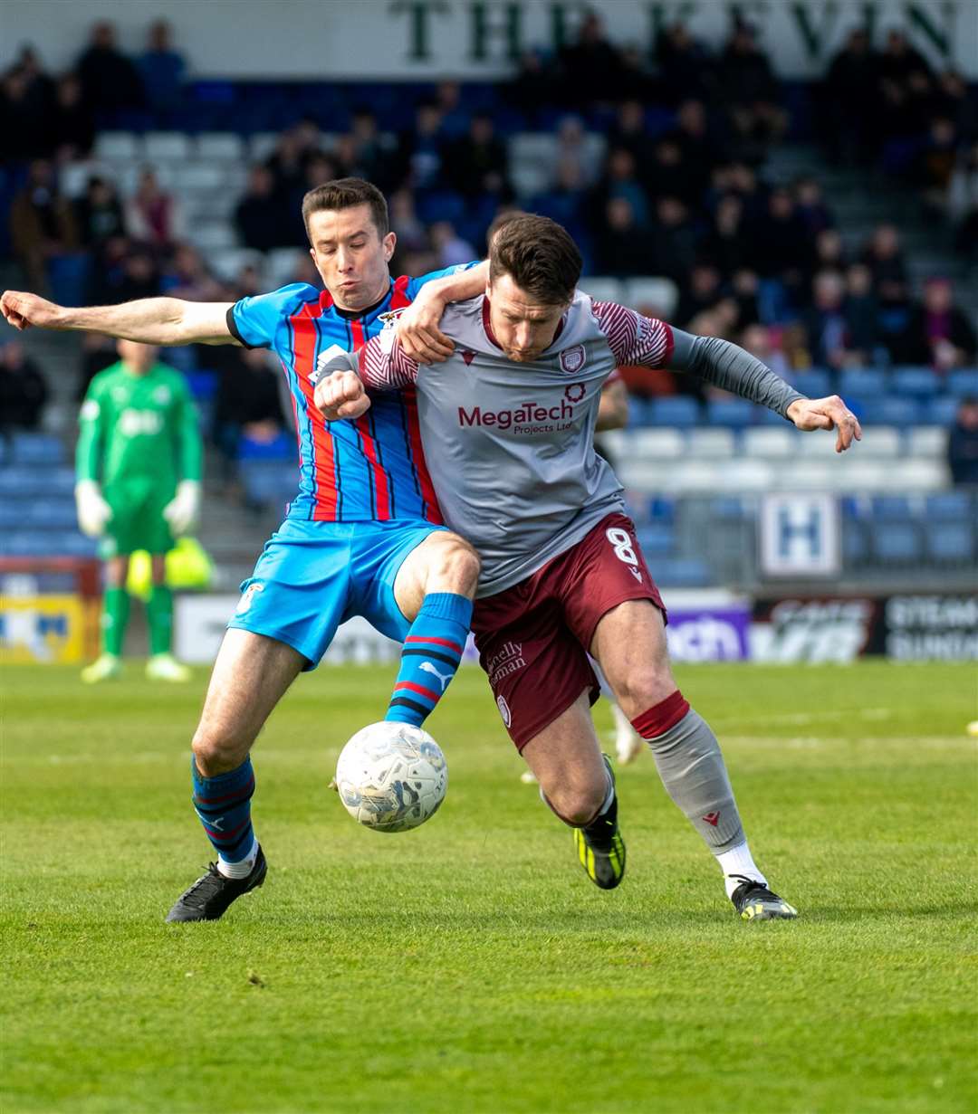 Caley Thistle beat Arbroath 2-1 earlier this month. Picture: Callum Mackay.
